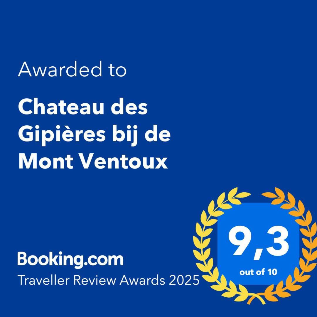 Chateau Des Gipieres Bij De Mont Ventoux Монбрен-ле-Бен Экстерьер фото